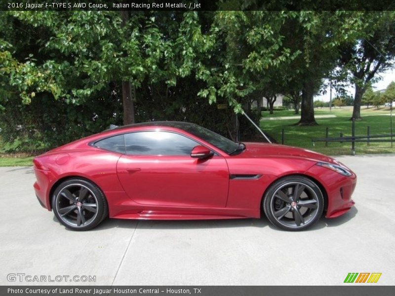 Italian Racing Red Metallic / Jet 2016 Jaguar F-TYPE S AWD Coupe