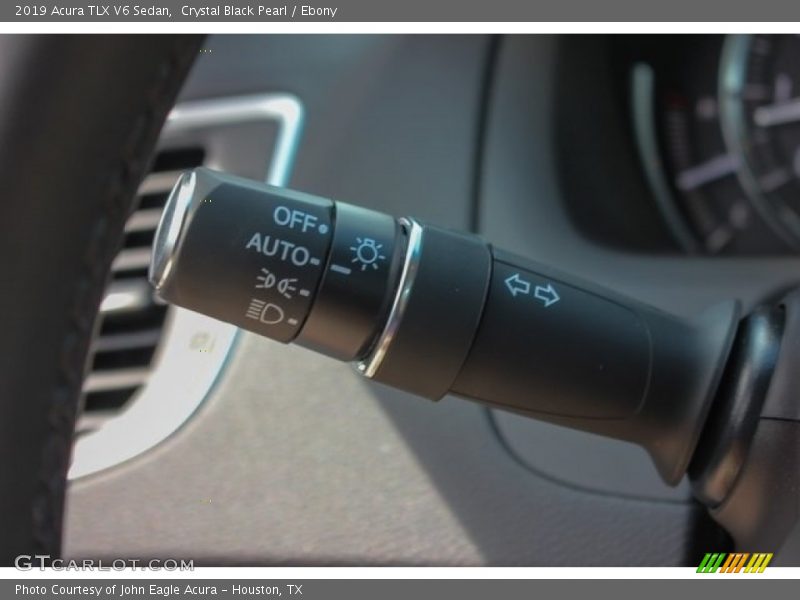 Crystal Black Pearl / Ebony 2019 Acura TLX V6 Sedan