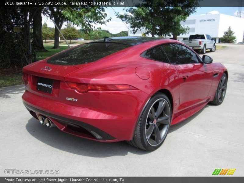 Italian Racing Red Metallic / Jet 2016 Jaguar F-TYPE S AWD Coupe