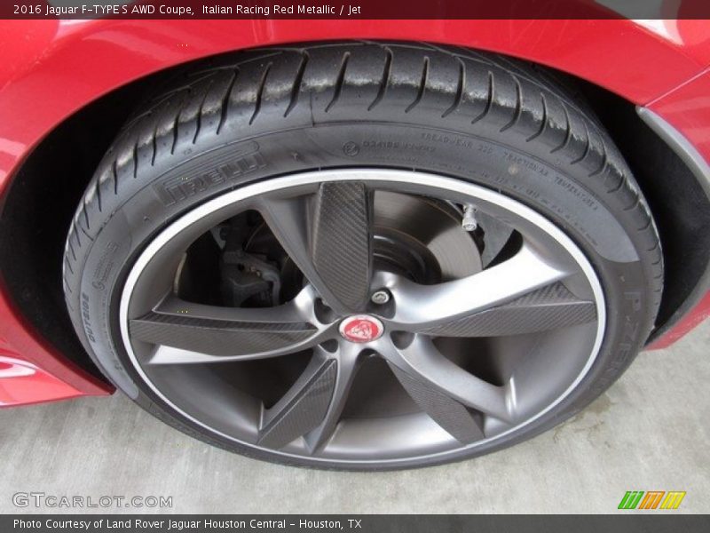 Italian Racing Red Metallic / Jet 2016 Jaguar F-TYPE S AWD Coupe