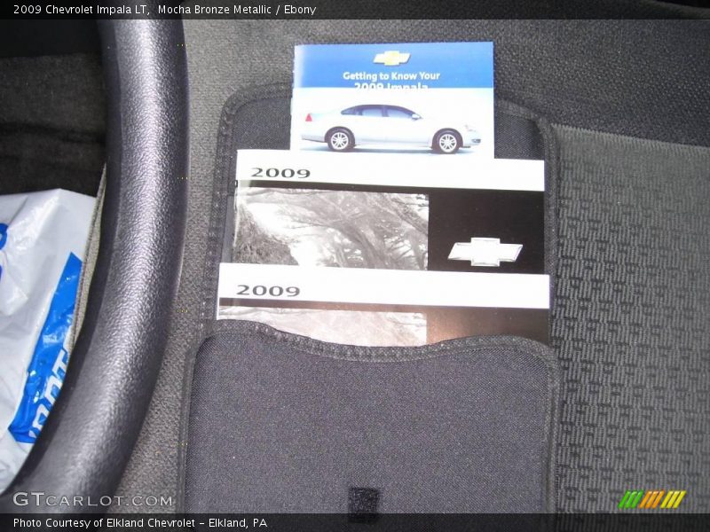 Mocha Bronze Metallic / Ebony 2009 Chevrolet Impala LT