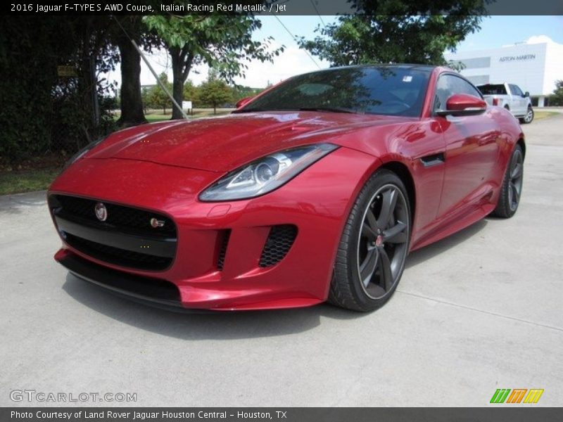 Italian Racing Red Metallic / Jet 2016 Jaguar F-TYPE S AWD Coupe