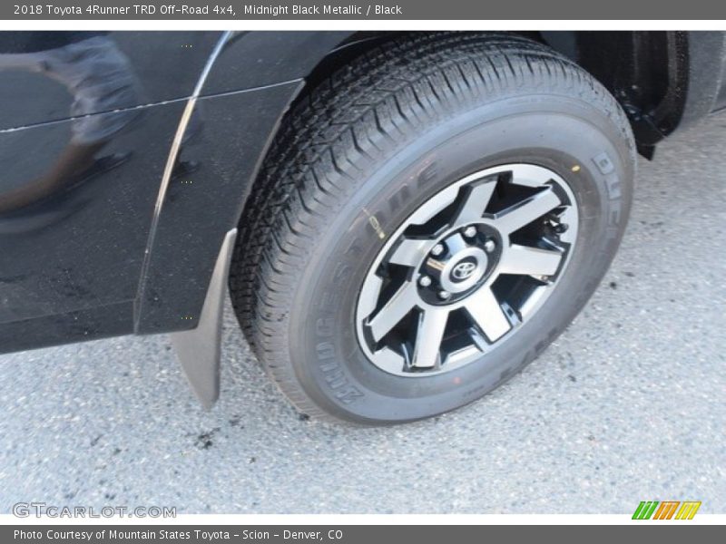 Midnight Black Metallic / Black 2018 Toyota 4Runner TRD Off-Road 4x4