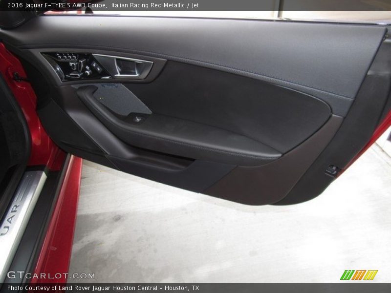 Italian Racing Red Metallic / Jet 2016 Jaguar F-TYPE S AWD Coupe