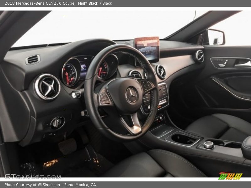 Night Black / Black 2018 Mercedes-Benz CLA 250 Coupe