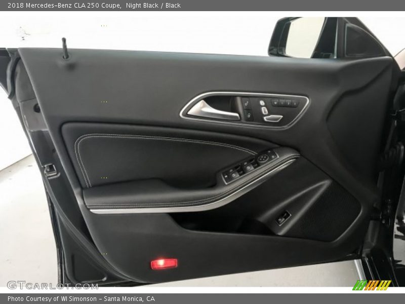 Night Black / Black 2018 Mercedes-Benz CLA 250 Coupe