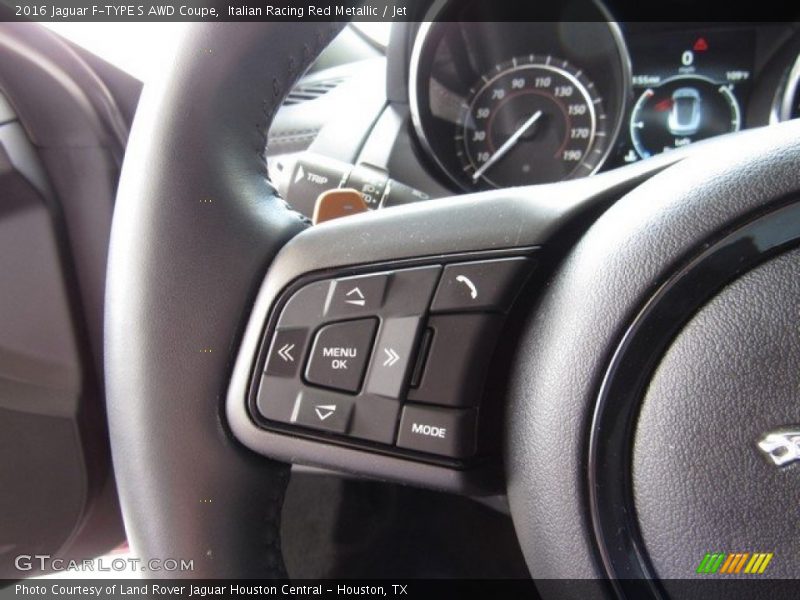Italian Racing Red Metallic / Jet 2016 Jaguar F-TYPE S AWD Coupe