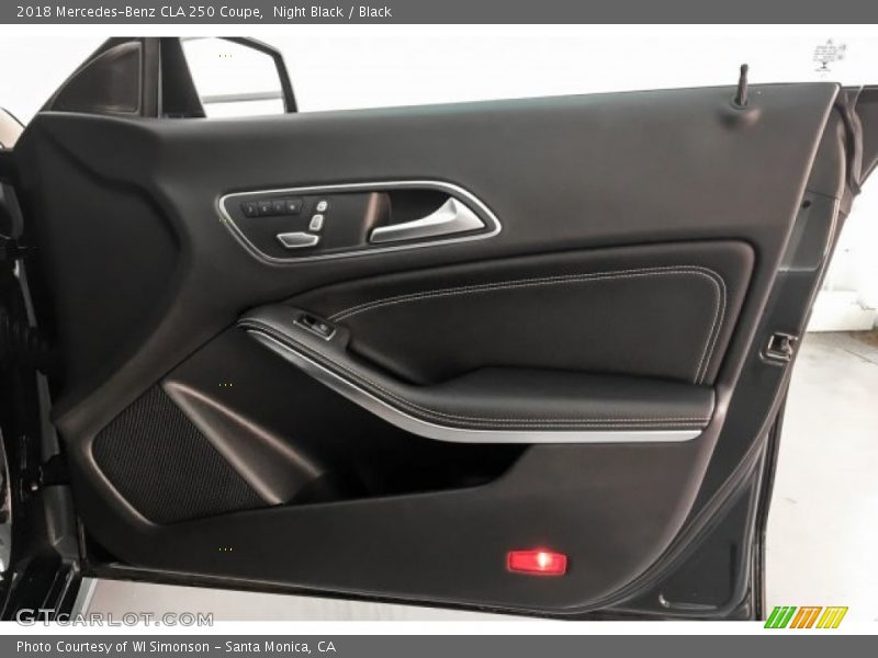 Night Black / Black 2018 Mercedes-Benz CLA 250 Coupe
