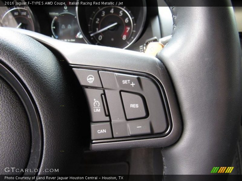 Italian Racing Red Metallic / Jet 2016 Jaguar F-TYPE S AWD Coupe