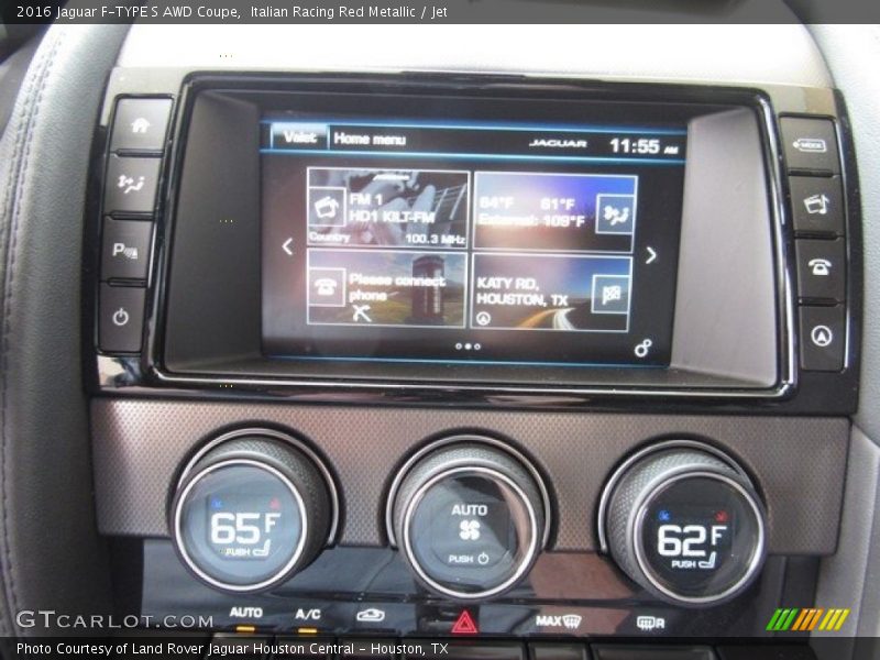 Italian Racing Red Metallic / Jet 2016 Jaguar F-TYPE S AWD Coupe