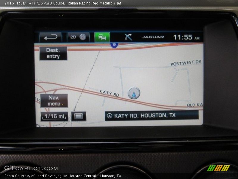 Italian Racing Red Metallic / Jet 2016 Jaguar F-TYPE S AWD Coupe