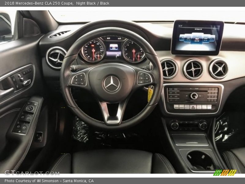 Night Black / Black 2018 Mercedes-Benz CLA 250 Coupe