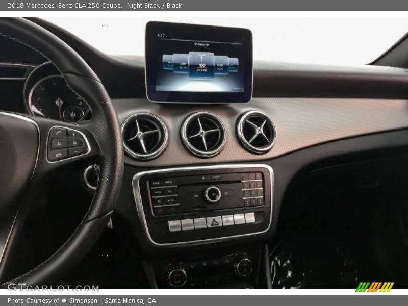 Night Black / Black 2018 Mercedes-Benz CLA 250 Coupe