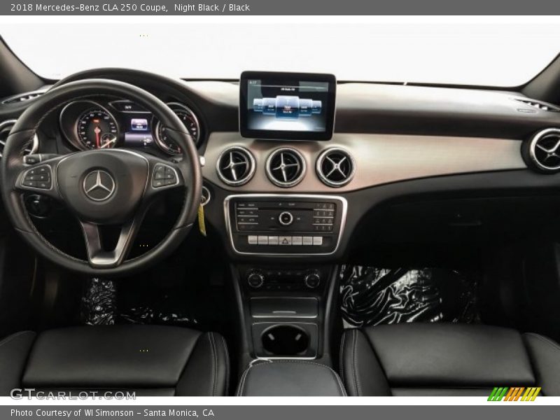 Night Black / Black 2018 Mercedes-Benz CLA 250 Coupe