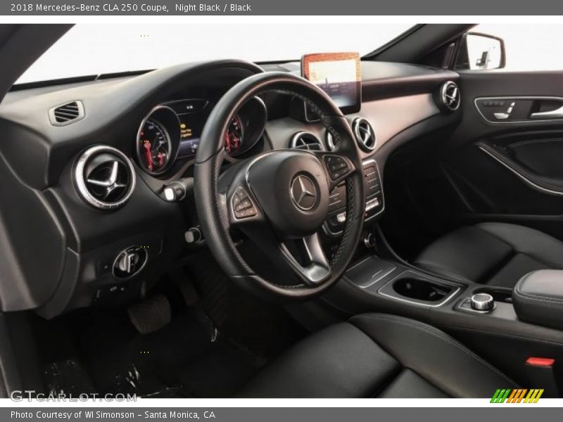 Night Black / Black 2018 Mercedes-Benz CLA 250 Coupe