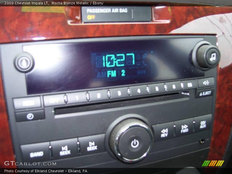 Mocha Bronze Metallic / Ebony 2009 Chevrolet Impala LT