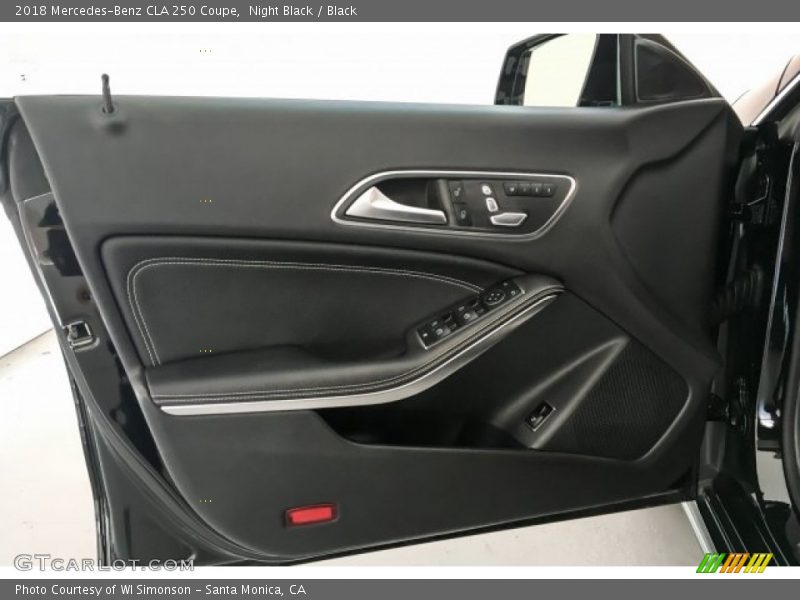 Night Black / Black 2018 Mercedes-Benz CLA 250 Coupe