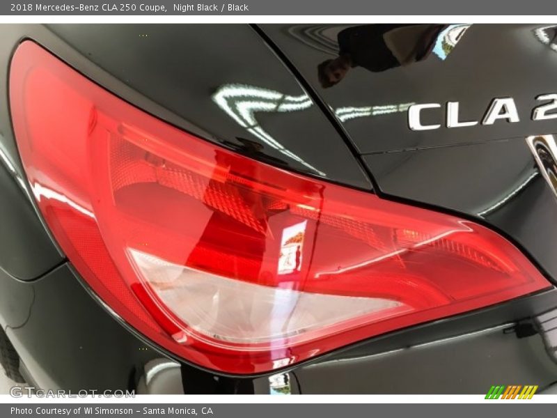 Night Black / Black 2018 Mercedes-Benz CLA 250 Coupe
