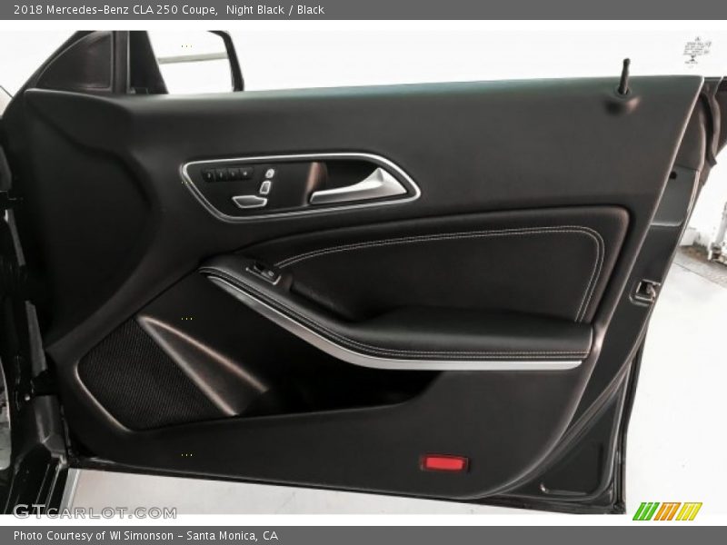 Night Black / Black 2018 Mercedes-Benz CLA 250 Coupe