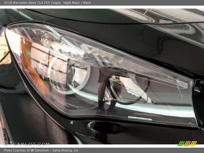 Night Black / Black 2018 Mercedes-Benz CLA 250 Coupe