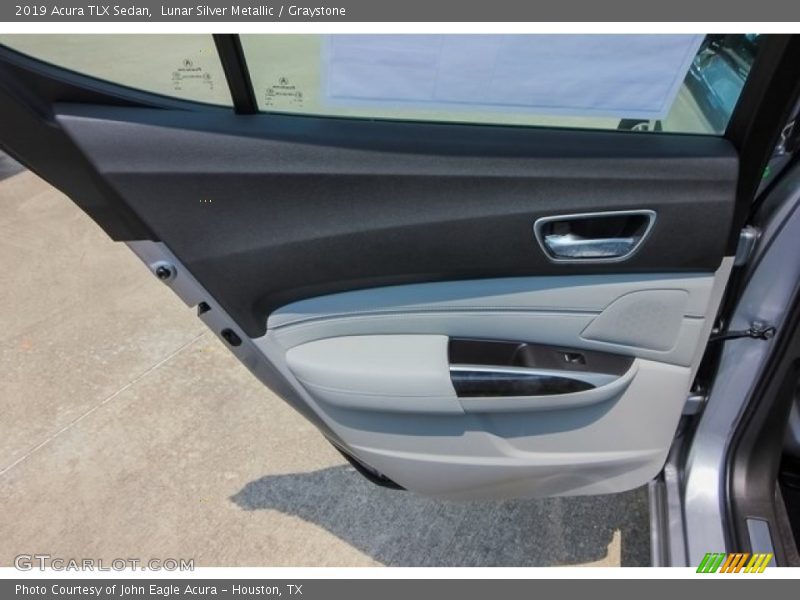 Lunar Silver Metallic / Graystone 2019 Acura TLX Sedan