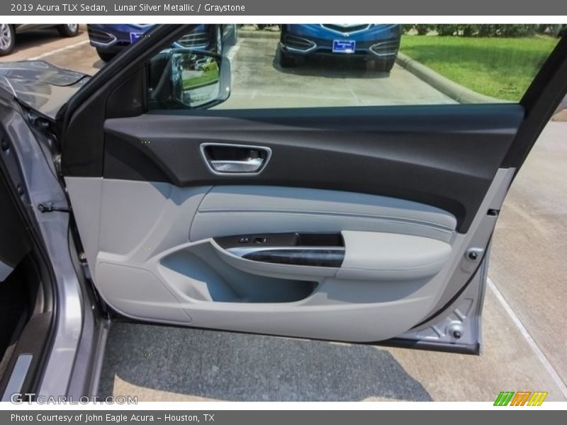 Lunar Silver Metallic / Graystone 2019 Acura TLX Sedan
