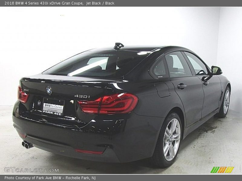Jet Black / Black 2018 BMW 4 Series 430i xDrive Gran Coupe