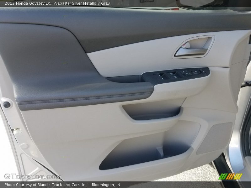 Alabaster Silver Metallic / Gray 2013 Honda Odyssey EX