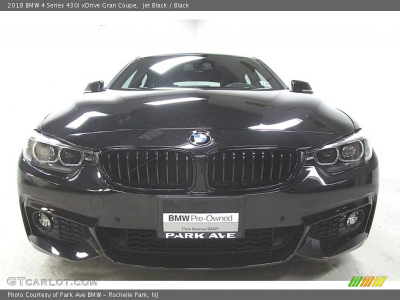 Jet Black / Black 2018 BMW 4 Series 430i xDrive Gran Coupe