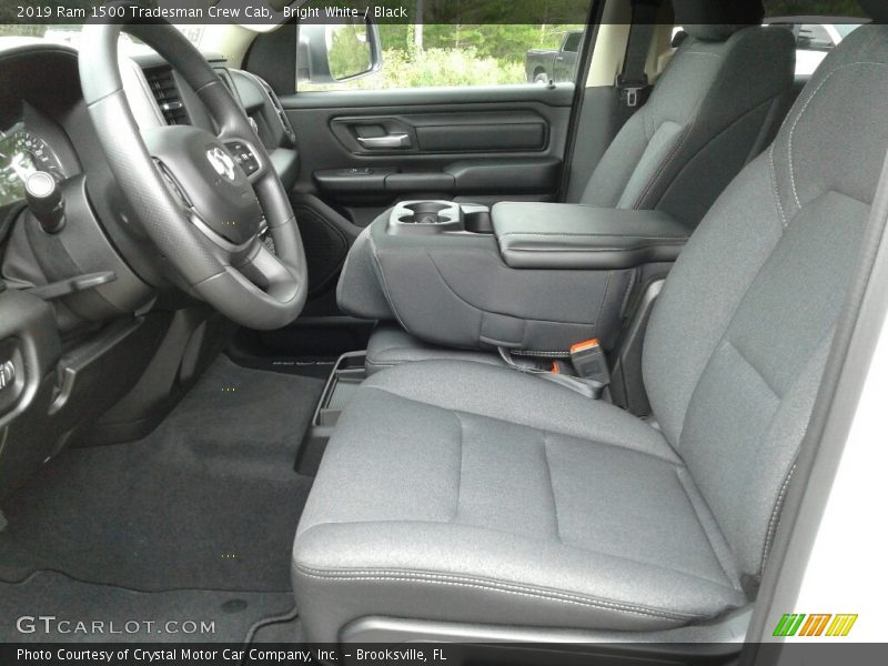 Bright White / Black 2019 Ram 1500 Tradesman Crew Cab