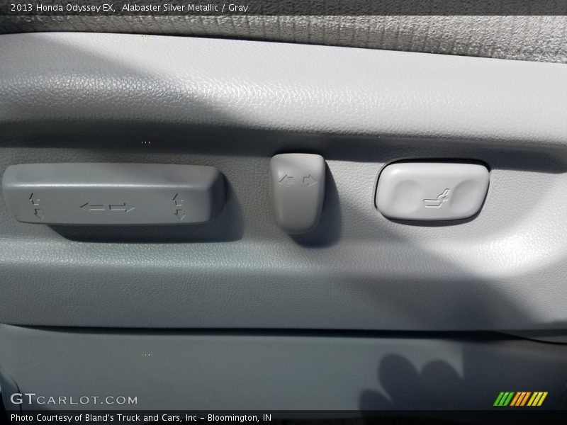 Alabaster Silver Metallic / Gray 2013 Honda Odyssey EX