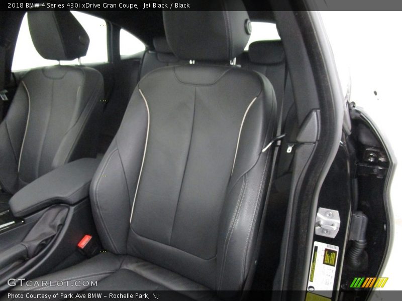 Jet Black / Black 2018 BMW 4 Series 430i xDrive Gran Coupe