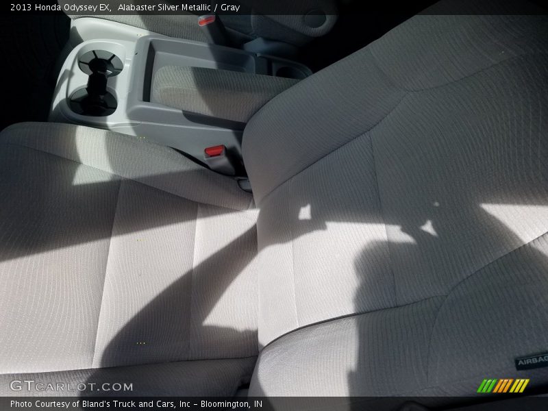 Alabaster Silver Metallic / Gray 2013 Honda Odyssey EX