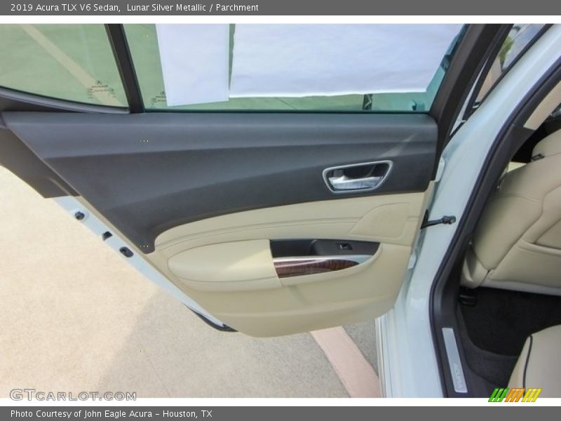 Lunar Silver Metallic / Parchment 2019 Acura TLX V6 Sedan