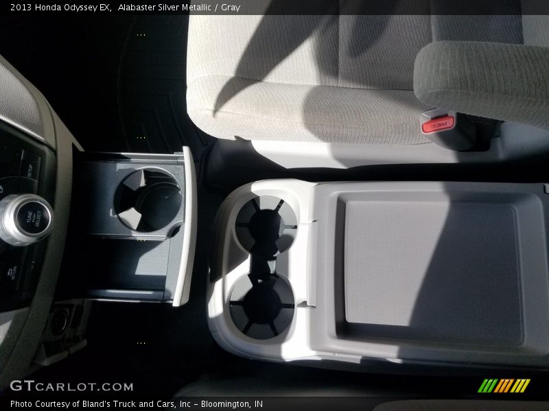 Alabaster Silver Metallic / Gray 2013 Honda Odyssey EX