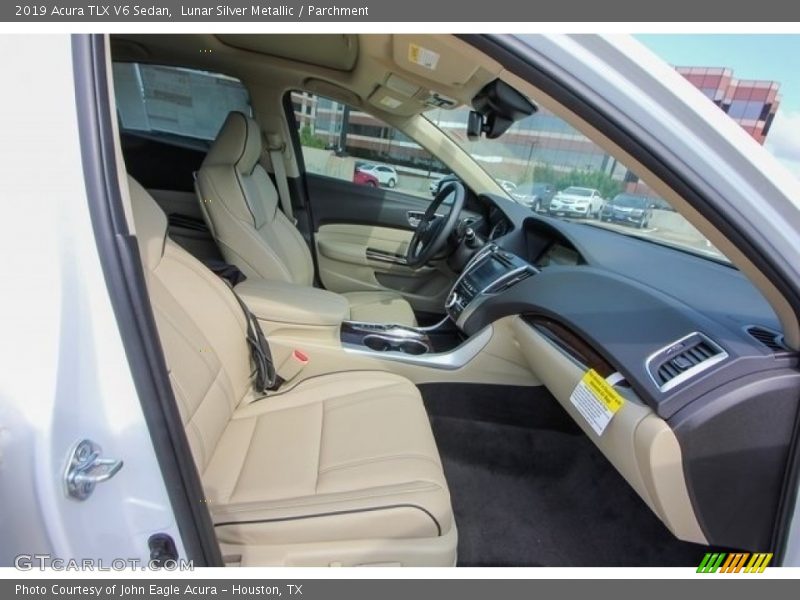 Lunar Silver Metallic / Parchment 2019 Acura TLX V6 Sedan