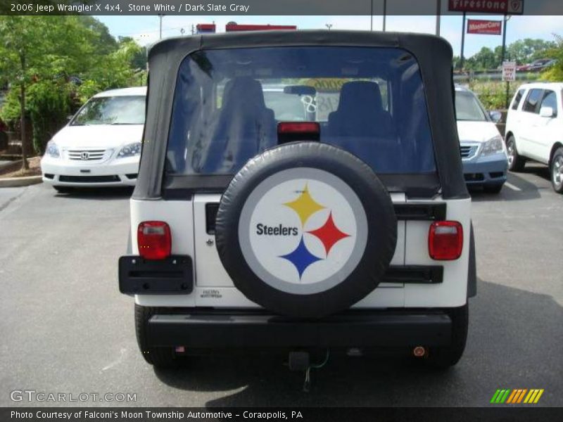 Stone White / Dark Slate Gray 2006 Jeep Wrangler X 4x4