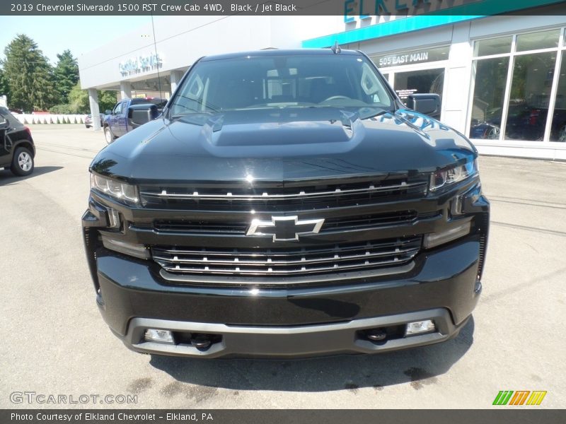 Black / Jet Black 2019 Chevrolet Silverado 1500 RST Crew Cab 4WD