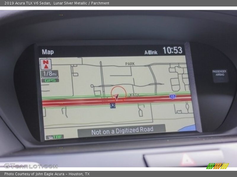 Lunar Silver Metallic / Parchment 2019 Acura TLX V6 Sedan