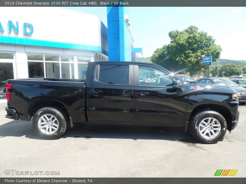 Black / Jet Black 2019 Chevrolet Silverado 1500 RST Crew Cab 4WD
