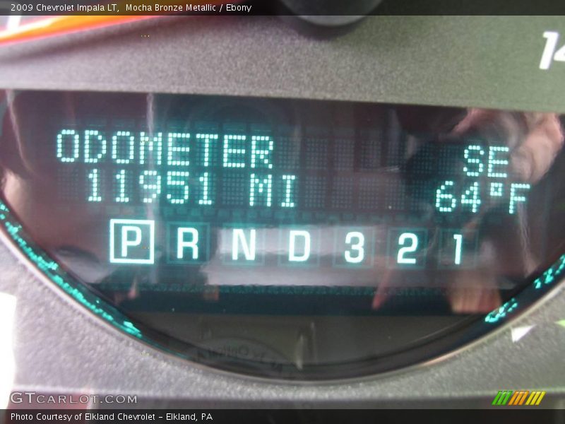 Mocha Bronze Metallic / Ebony 2009 Chevrolet Impala LT