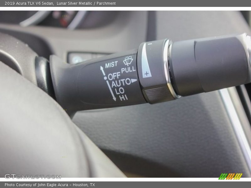 Lunar Silver Metallic / Parchment 2019 Acura TLX V6 Sedan