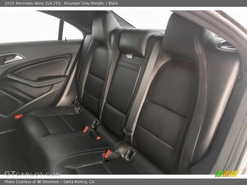 Mountain Grey Metallic / Black 2015 Mercedes-Benz CLA 250