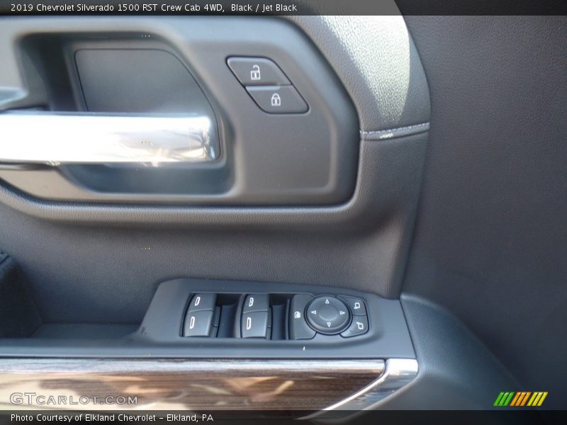 Black / Jet Black 2019 Chevrolet Silverado 1500 RST Crew Cab 4WD