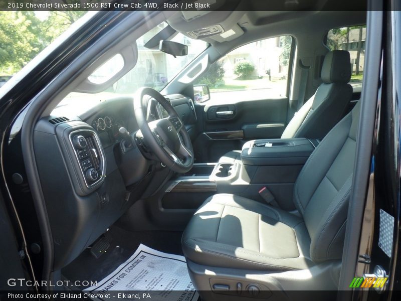 Black / Jet Black 2019 Chevrolet Silverado 1500 RST Crew Cab 4WD