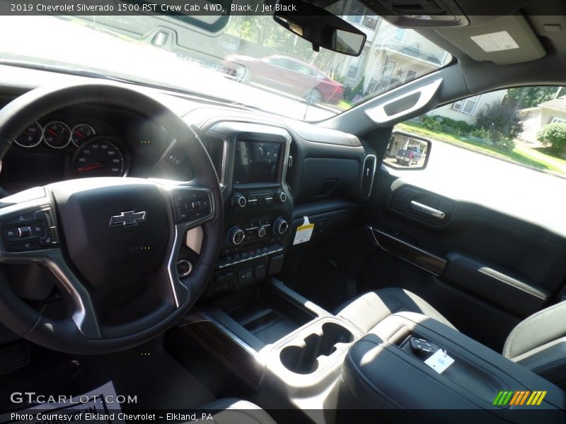 Black / Jet Black 2019 Chevrolet Silverado 1500 RST Crew Cab 4WD