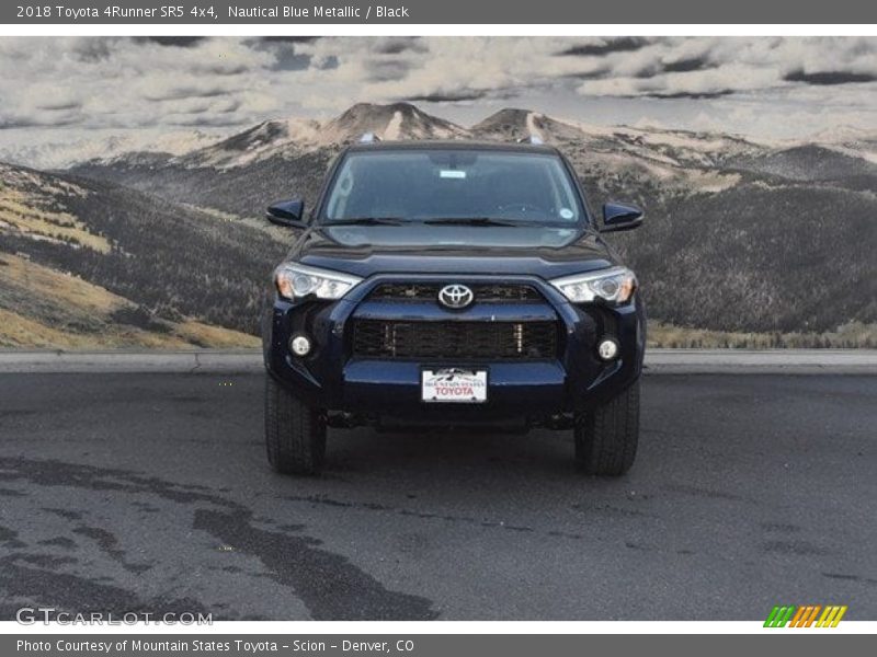 Nautical Blue Metallic / Black 2018 Toyota 4Runner SR5 4x4
