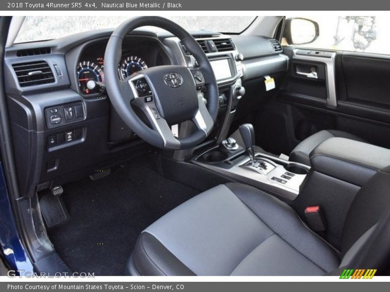 Nautical Blue Metallic / Black 2018 Toyota 4Runner SR5 4x4