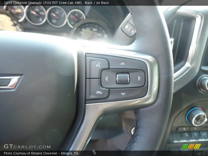 Black / Jet Black 2019 Chevrolet Silverado 1500 RST Crew Cab 4WD