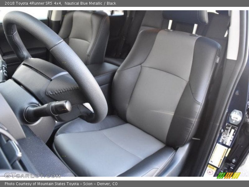 Nautical Blue Metallic / Black 2018 Toyota 4Runner SR5 4x4